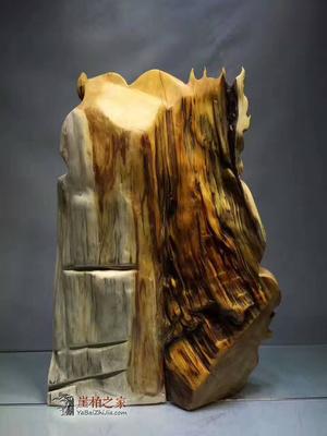 崖柏陳化老料根雕《觀音》 莊嚴(yán)肅靜，修身養(yǎng)心